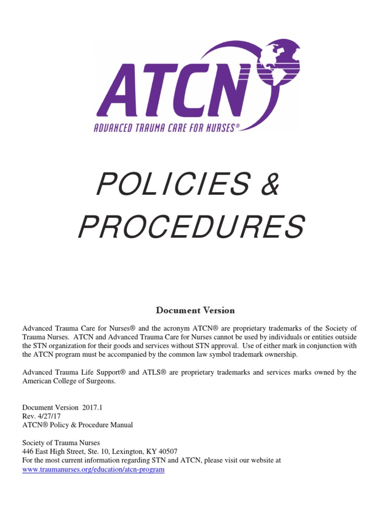 ATCN Policies and Procedures | PDF | Committee | Board Of Directors