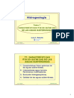 T7-Características F-Q de Las Aguas Subterráneas PDF