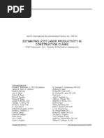 Download Estimating Lost Labor Productivity In by bulenthaticeyel SN36388548 doc pdf