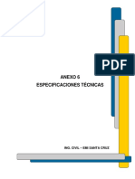 Especificaciones Técnicas 1