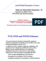 Computational Fluid Dynamics Course: Numerical Algorithms For Hyperbolic Equations - II