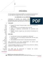 offre d'emploi RGPD