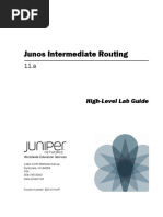 JUNOS Intermediate Routing-11a-Lab Guide PDF