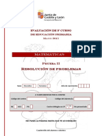 Prueba II Resolucion Problemas - Cuadernillo Alumno PDF