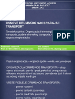 Organizacija I Tehnologija Drumskog Transporta Podjele Drumskog Transporta Vozni Park I Njegova Eksp