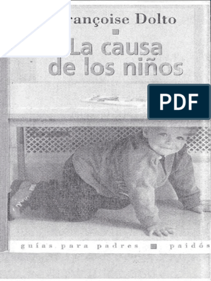 La Causa de Los Niños, Dolto | PDF | Pinturas | Adultos