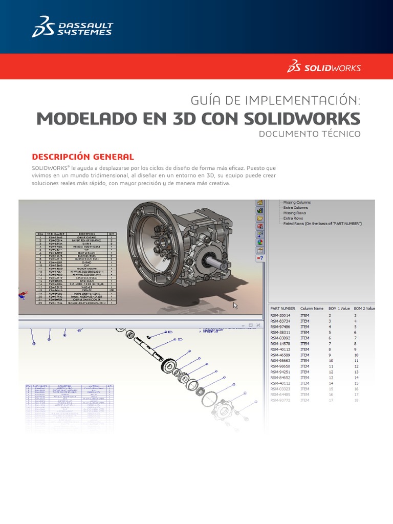 Archivo Tecnico Modelado Solidworks PDF | PDF | Informática y ...