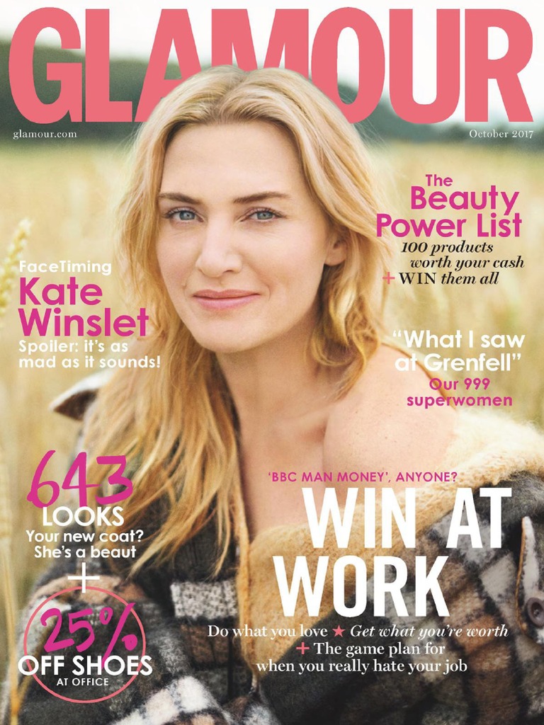 Glamour UK October 2017, PDF, Vogue (Magazine)