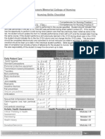 Skills Checklist2