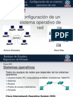 Configuración de un sistema operativo de red