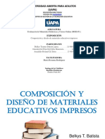 Presentacion Diseño y Materiales Educativos Impresos