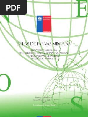 Atlas Faenas Zona Centro Reg Pdf Mineria Geologia