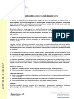 Buen Trato y Resolución de Conflictos en El Aula Infantil