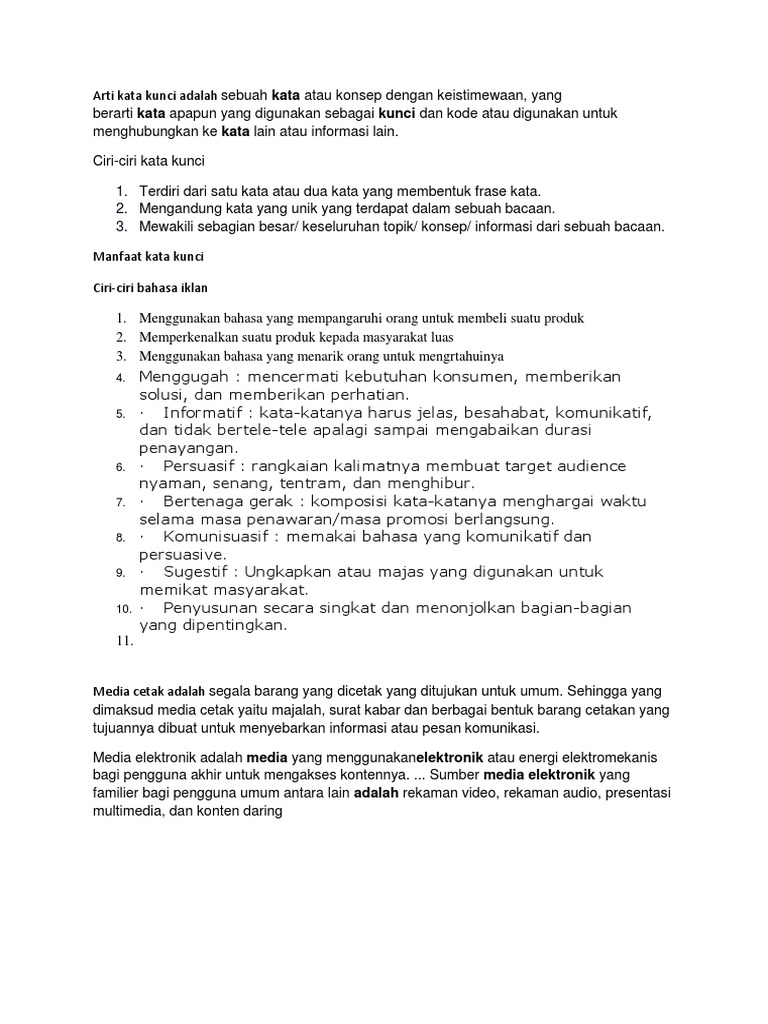 sebutkan ciri ciri gambar komik  Ciri  Ciri  Kata Kunci Adalah Gambar  Kata Kata Bijak 