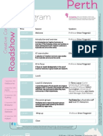 CC Roadshow - Perth - Program