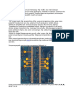 Setelah Itu Kita Sudah Bisa Mulai Memasang Chip Modbo Atau Matrix Dengan Sebelumnya Menyolderkan Dulu Timah Secukupnya Pada Titik