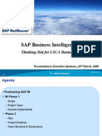 SAP BI Executive