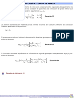 Interpolación Iterada de Aitken