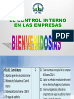 Control interno empresas