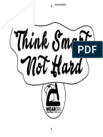 Think Smart Not Hard A4