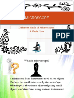 Microscope: Different Kinds of Microscopes & Their Uses