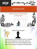 Microscope: Different Kinds of Microscopes & Their Uses