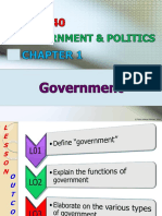 Chapter 1 - Govt