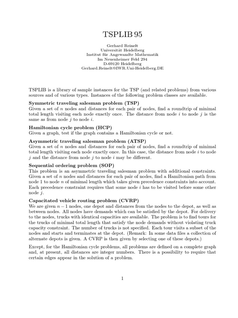 TSP Info | PDF | Teaching Mathematics | Areas Of Computer Science