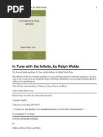 In Tune With the Infinite