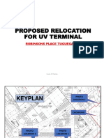Proposed UV Terminal Relocation