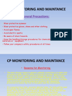 CP Monitoring and Maintance