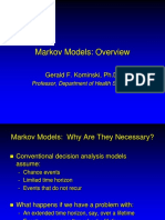 Markov Models: Overview: Gerald F. Kominski, PH.D