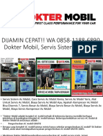 DIJAMIN CEPAT!! WA 0858-1188-6890, Dokter Mobil, Servis Ac Mobil Murah  Kelapa Gading