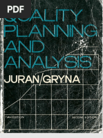 JURAN Quality Planning and Analysis PDF