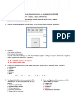 Examen Parcial SGBD 2016 - 1 Resuelto