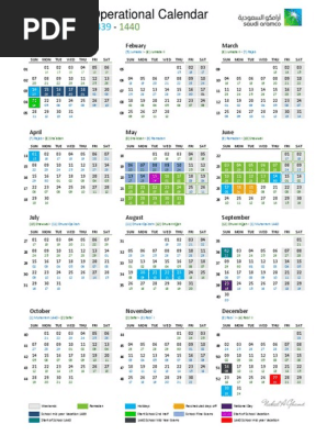 Saudi aramco calendar 2022 pdf