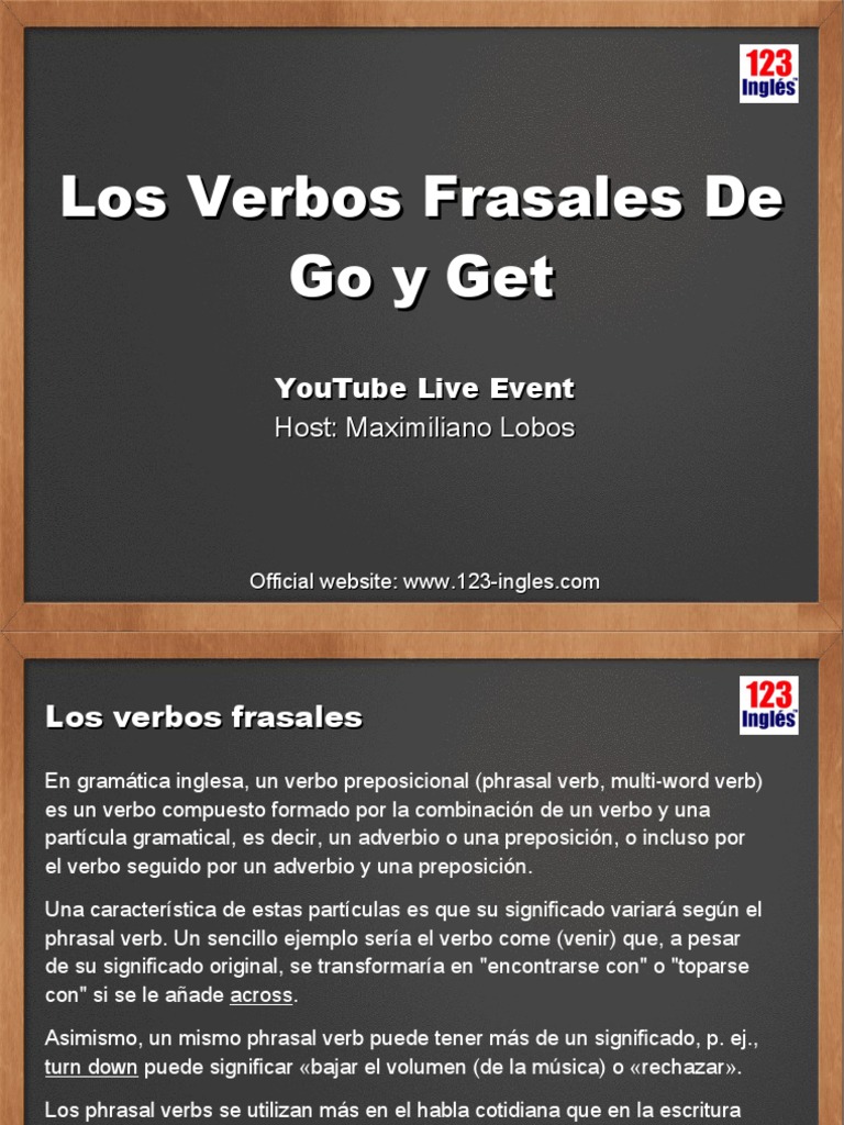 Go-Get Phrasal Verbs | PDF | Idiomas | Business