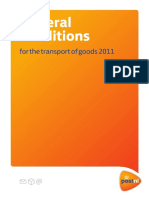 General Conditions For The Transport of Goods