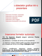 Inserarea Obiectelo Grafice