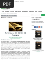 19. Panorama Do Livro de Salmos