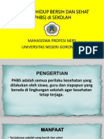 (PHBS) Di Sekolah