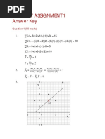 Econ107 Assignment 1 Answer Key: Question 1 (50 Marks)