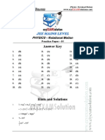 Mains Rotational Motion Sol-01