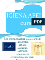 IGIENĂ Apei Curs 1MG