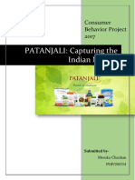 Patanjali-ConsumerBehaviour Project