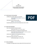 "ONE" Shooting Script by Emma Greenhalf, Sarah-Jane Brown, Archana Barathan, and Lotte Holder