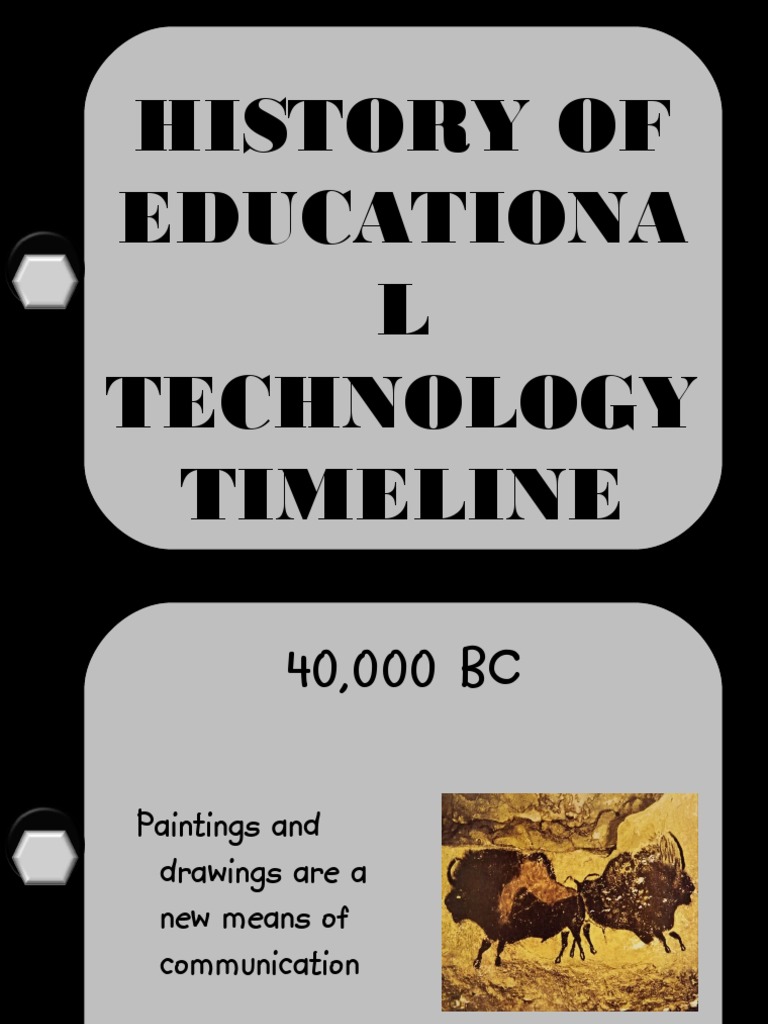 History of Educational Technology Timeline 130221204652 Phpapp01 PDF