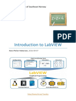 Introduction to LabVIEW
