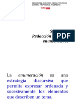 Sesion11 - Redaccion de Textos Enumerativos