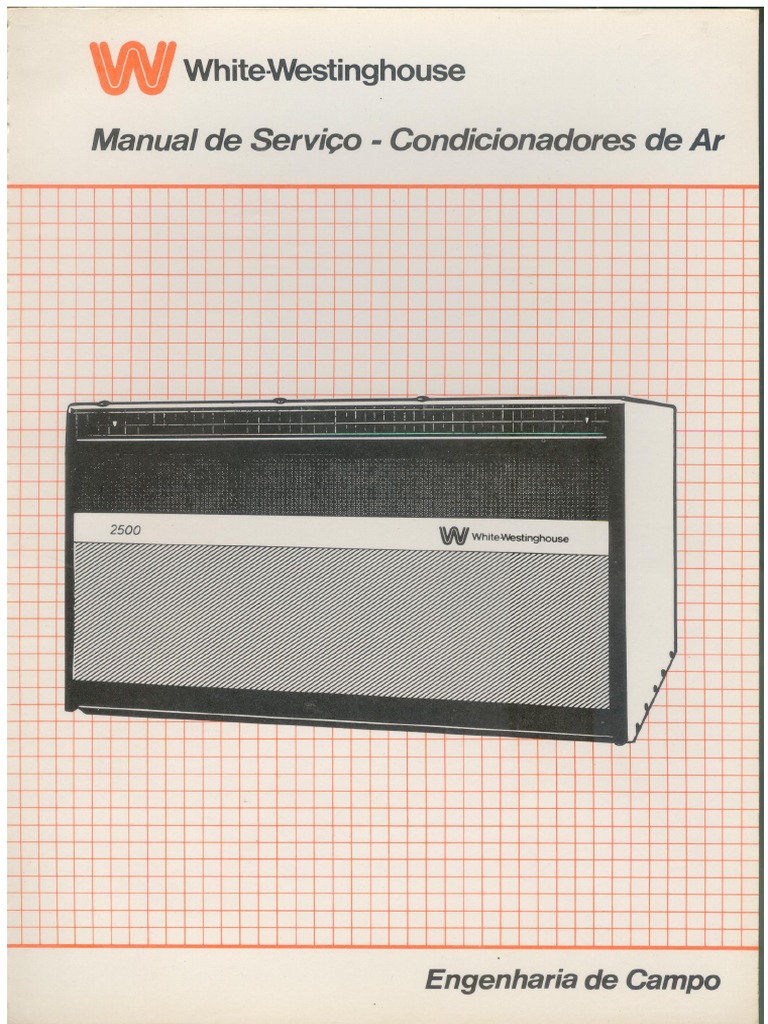 White Westinghouse Manual Servico Condicionadores de Ar PDF